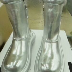 Silver Women's Boots